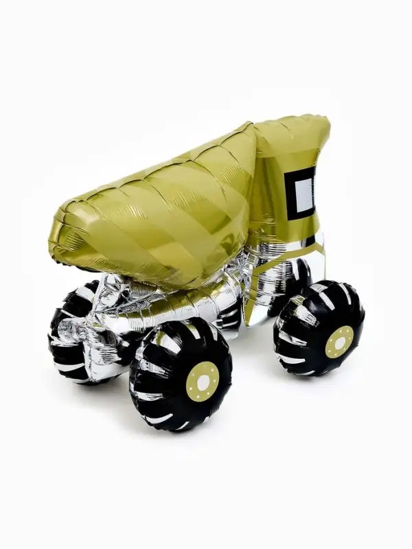 Воздушный шар фольгированный 25" 3D &laquo;Зеленый камаз&raquo;, под воздух