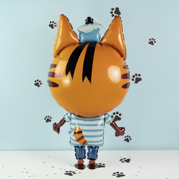 Шар фольгированный 39" &laquo;Три кота. Коржик&raquo;, ходячая фигура