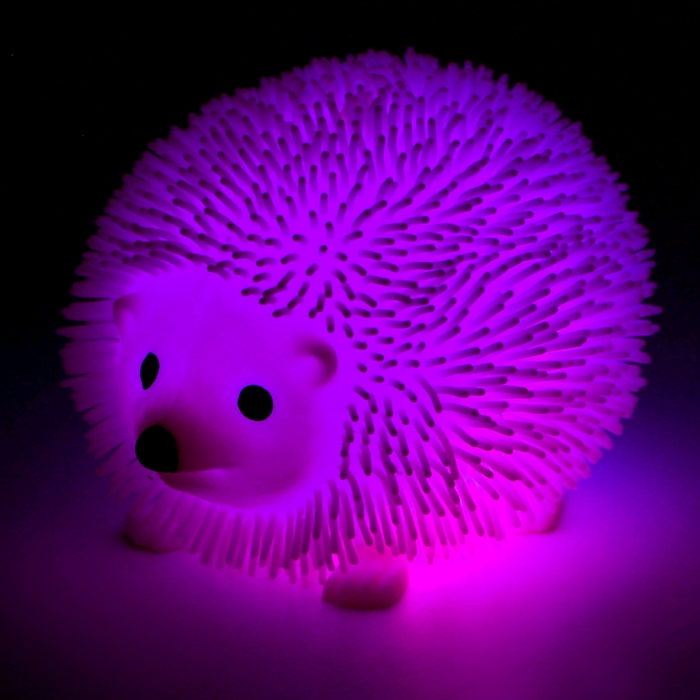 Ёжка &laquo;Ёжик&raquo; световой, цвета МИКС