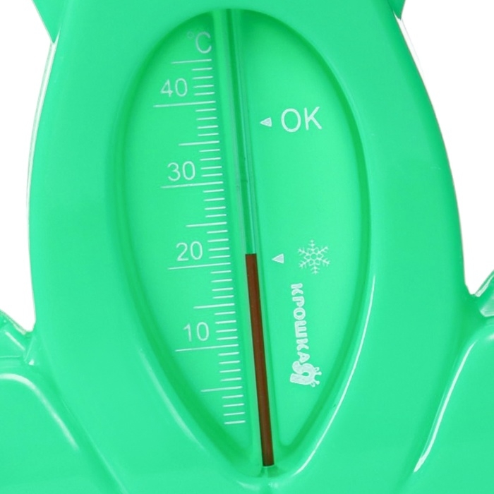 Термометр для ванной &laquo;Лягушка&raquo;, цвет зеленый