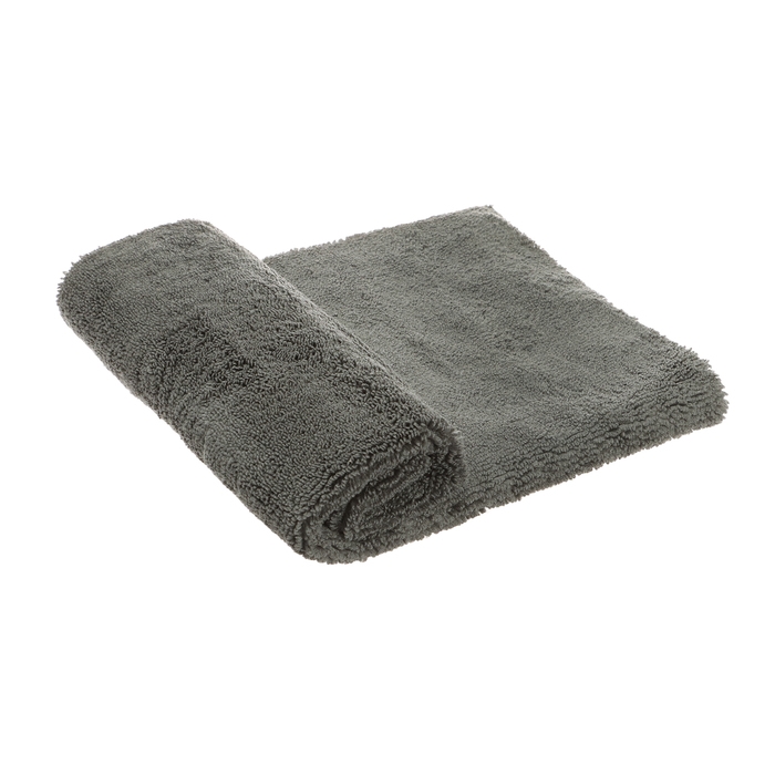 Салфетка из мягкой микрофибры пушистая, полирующая, супервпитывающая 40 х 40 см, 400 г/м&sup2;