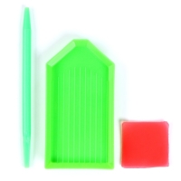 Алмазная мозаика с полным заполнением на холсте &laquo;Горное озеро&raquo;, 40 х 50 см