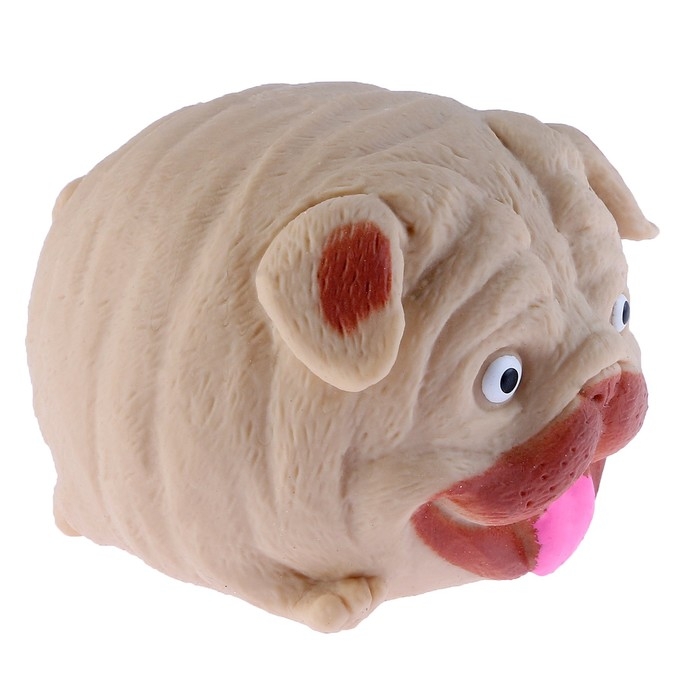 Мялка &laquo;Собачка&raquo; с пастой, цвета МИКС