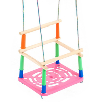 Качели подвесные, пластмассовые, сиденье 33&times;22см