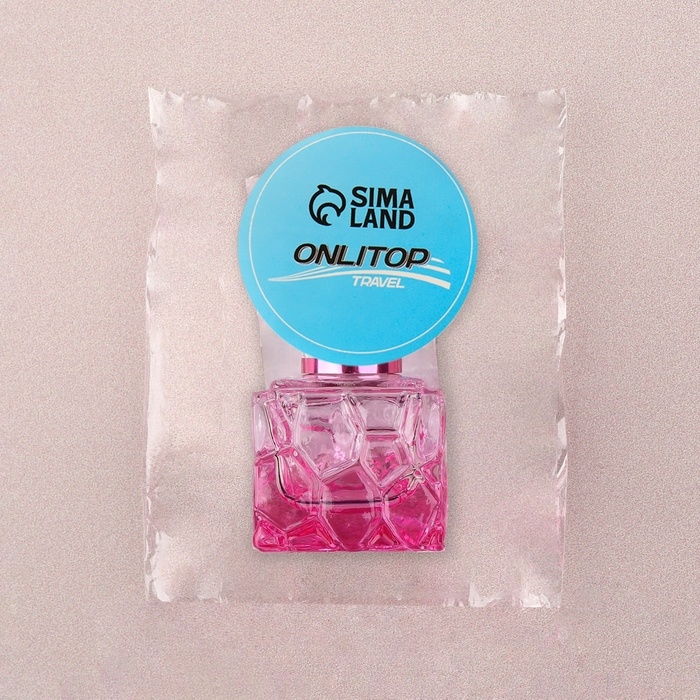 Флакон стеклянный для парфюма &laquo;Relief&raquo;, с распылителем, 8 мл, цвет МИКС