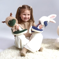 Новый год! Мягкая игрушка &laquo;Змей Бэмби&raquo;, 20 см, цвет зелёный