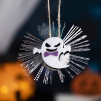 Светодиодная игрушка &laquo;Призрак&raquo; 10 см, батарейки AG13х3 (в комплекте), свечение мульти