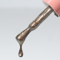 Гель лак для ногтей &laquo;CAT`S EYE SHINE&raquo;, 3-х фазный, 10 мл, LED/UV, цвет оранжевый (37)