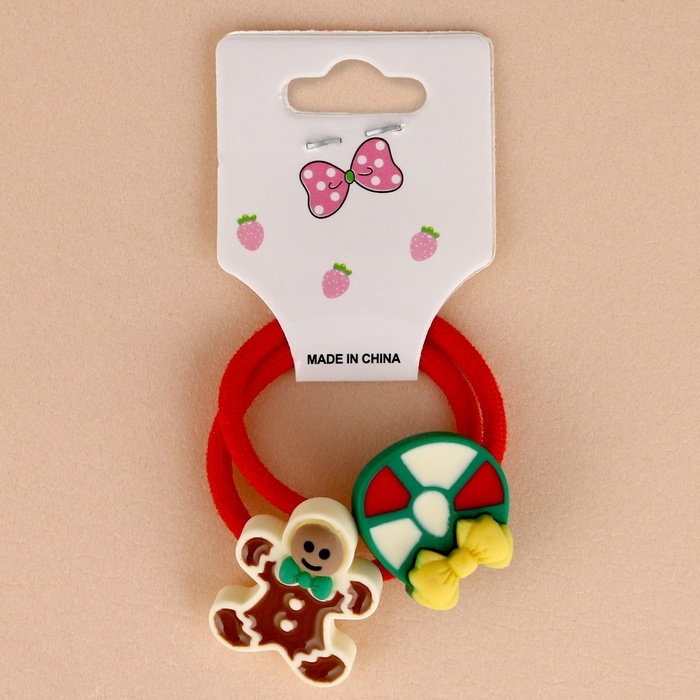 Подарочный набор детский ЧИСТОЕ СЧАСТЬЕ &laquo;Оленёнок&raquo;: пена для купания 250 мл, расчёска и резинки для волос, Новый Год