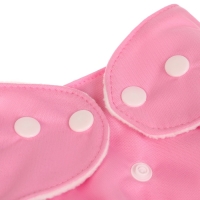 Многоразовый подгузник &laquo;Самая красивая&raquo;, 3-15 кг, цвет розовый, Крошка Я