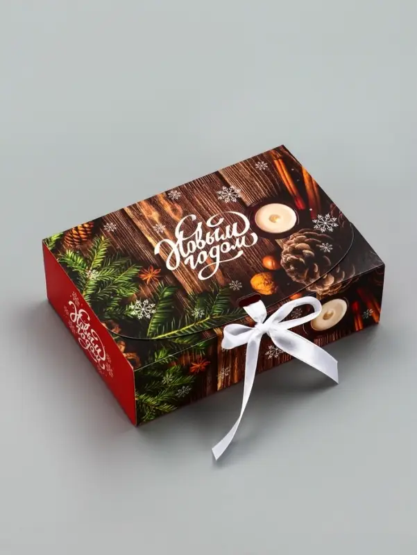 Складная коробка подарочная &laquo;Праздничный вечер&raquo;, 16 &times; 11,5 &times; 5 см