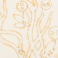 Наклейки интерьерные "Олененок", детские, декор на стену, панно 120 х 82 см