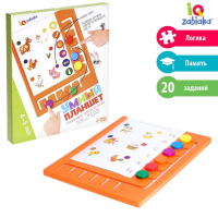 Логический планшет &laquo;Умный планшет&raquo; с карточками, 4-5 лет, по методике Монтессори