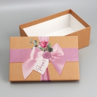 Набор коробок 6 в 1, упаковка подарочная, &laquo;Эко &raquo;, 12 х 7 х 4 ‒ 22 х 14 х 8.5 см