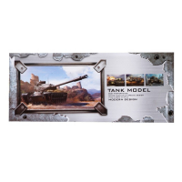 Танк радиоуправляемый &laquo;Армия&raquo;, работает от аккумулятора, световые и звуковые эффекты, цвет МИКС