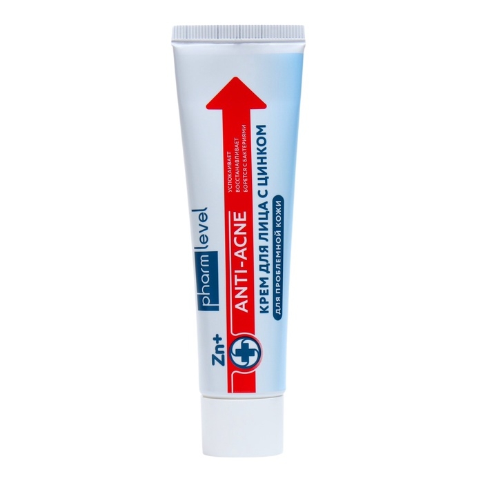 Крем для лица с цинком "Анти-акне", для проблемной кожи, 50 мл