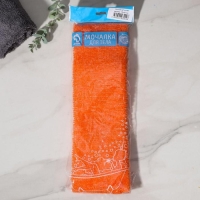 Мочалка для тела Доляна &laquo;Банная&raquo;, длинная, 13&times;42 см, МИКС