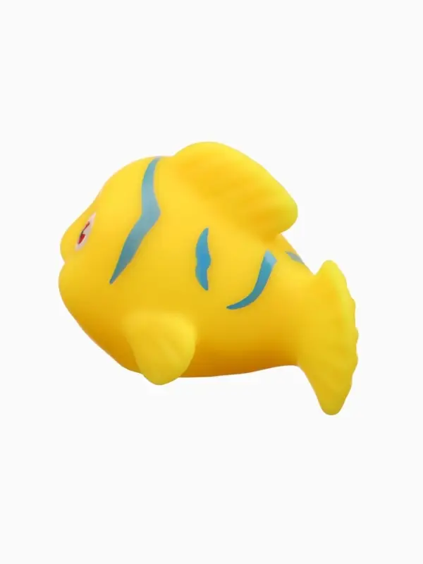 Новогодний набор игрушек для ванны, 6 шт, с пищалкой, Крошка Я