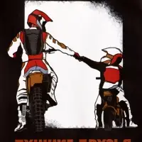 Пакет подарочный крафт &laquo;Отец и сын&raquo;, 18&times;8&times;25 см