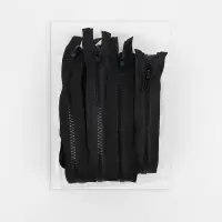 Молния &laquo;Трактор&raquo;, №5, разъёмная, замок автомат, 70 см, чёрная