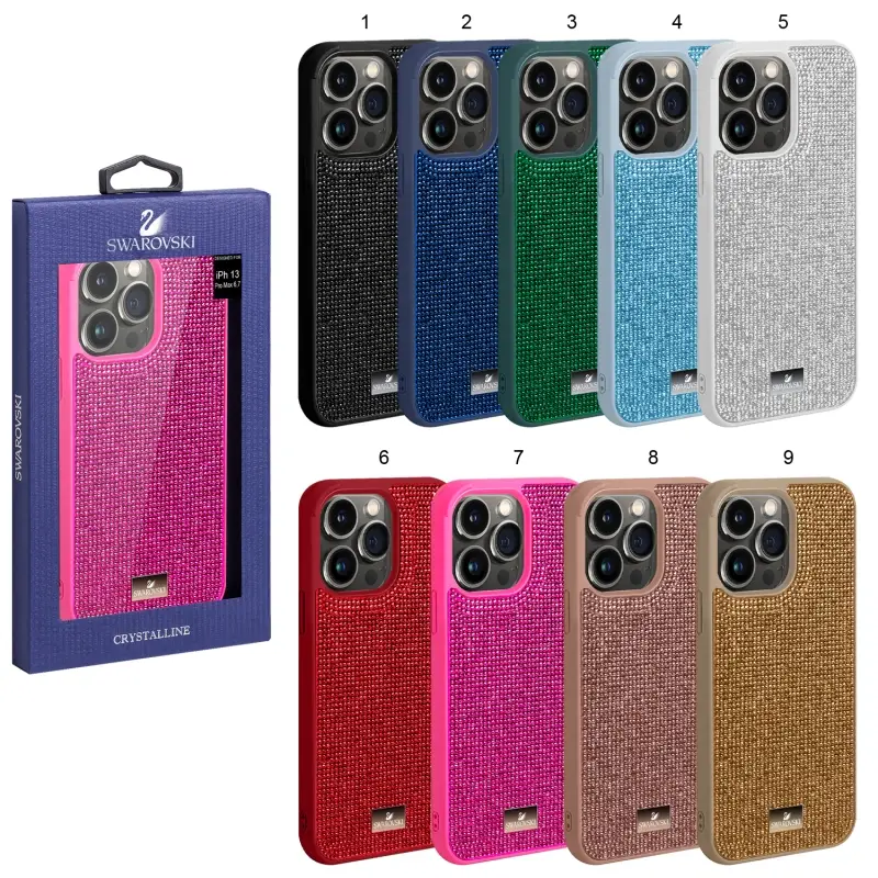 Чехол iPh 13 Pro Max Swarovski LC