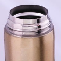 Термос с кнопкой &laquo;Mode Forrest&raquo;, 450 мл, золотой, время сохранения тепла 10-12 ч