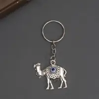 Брелок металл глазки "Верблюд" 3х3 см