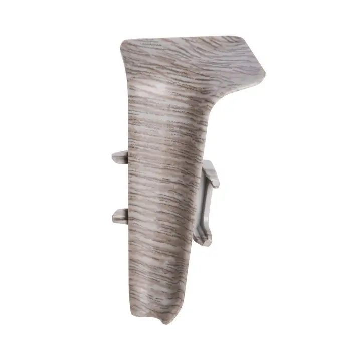 Угол внутренний для плинтуса &laquo;Деконика&raquo;, 55 мм, 210 дуб Пепельный