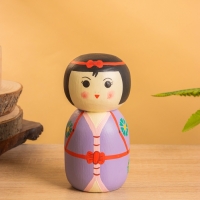 Деревянная кукла кокеши "Зои" 7х7,5х15 см
