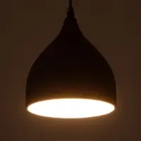 Светильник &laquo;Капля&raquo; Е27 40 Вт черный 17&times;17&times;100 см