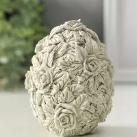 Фигура "Дева" размер 8х6 см, состаренный цвет,гипс