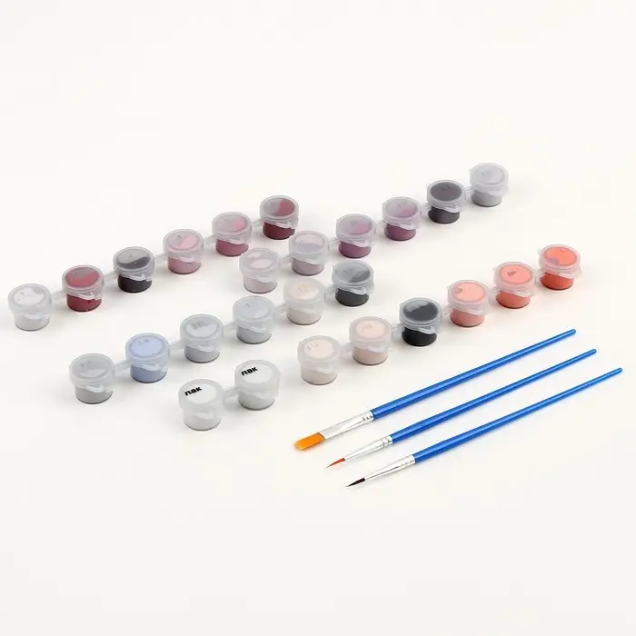 Картина по номерам на холсте с подрамником &laquo;Девушка в топике&raquo;, 30 х 40 см