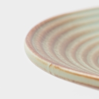 Тарелка глубокая "Sand Ripples" Magistro 22см, 22,5х6 цвет желтый, голубой, коричневый