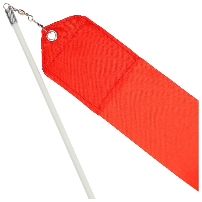 Лента гимнастическая с палочкой Grace Dance, 2 м, цвет красный