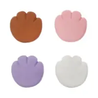 Набор ластиков 5 штук фигурных МИКС Лапка