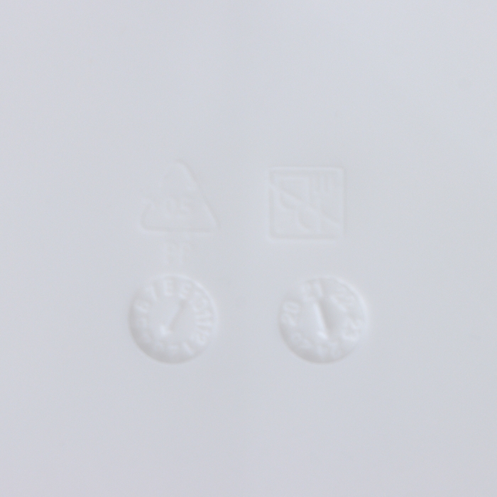 Горшок с поддоном &laquo;Призма&raquo;, 2,6 л, цвет белый