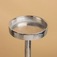 Подсвечник &laquo;Солид&raquo;, 11.5&times;11.5&times;50.5 см, алюминий