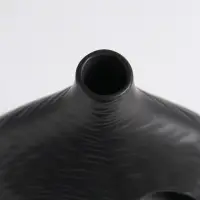 Ваза &laquo;Невада&raquo;, 23&times;16.5 см, керамика, чёрная