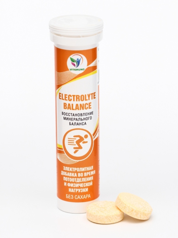 Напиток Electrolyte Balance Vitamuno, 10 шипучих таблеток