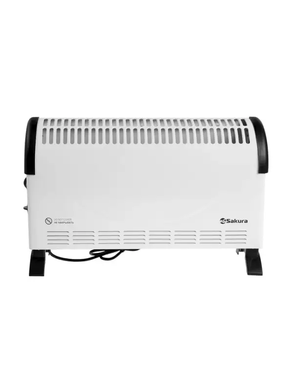 Конвектор электрический Sakura SA-0653W, 1800 Вт, до 18 м&sup2;, напольный, механический термостат