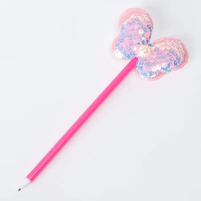 Ручка &laquo;Бабочка&raquo;, синие чернила, МИКС