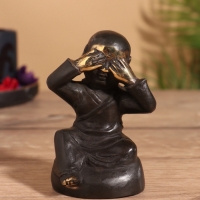 Сувенир бронза "Монах" 6х6х9 см