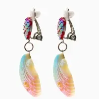 Клипсы детские &laquo;Выбражулька&raquo; ракушка, элемент сердце, разноцветные