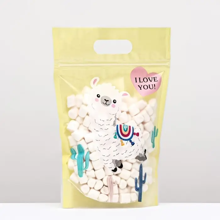 Пакет подарочный, с zip-lock застежкой, 15 х 22,5 см, МИКС