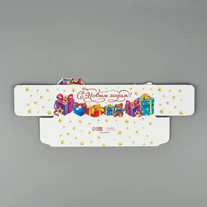 Коробочка для макарун &laquo;Веселая компания&raquo;, 18 х 5.5 х 5.5 см