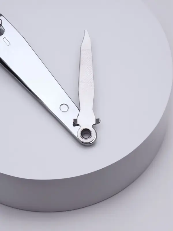 Кусачки книпсер педикюрные, с пилкой, 7 см, в коробке