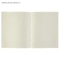 Тетрадь предметная 48 листов линейку Calligrata, &laquo;Чёрное-белое. Литература&raquo;, обложка мелованная бумага, серые листы