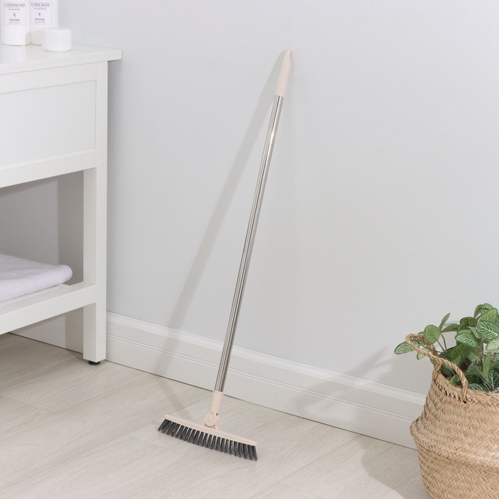 Щётка для подметания пола с поворотной насадкой Доляна, 86,5&times;26 см
