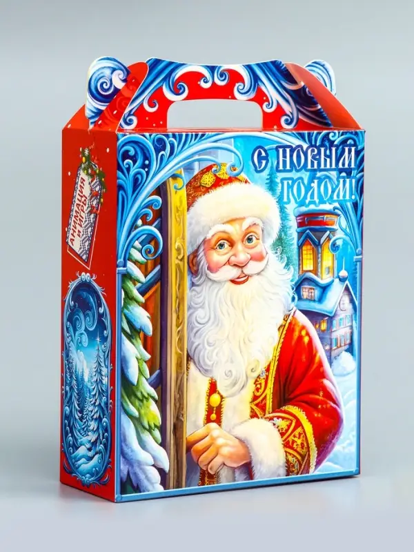 Подарочная новогодняя коробка &laquo;Радости&raquo;, 17&times;6.8&times;20.8 см