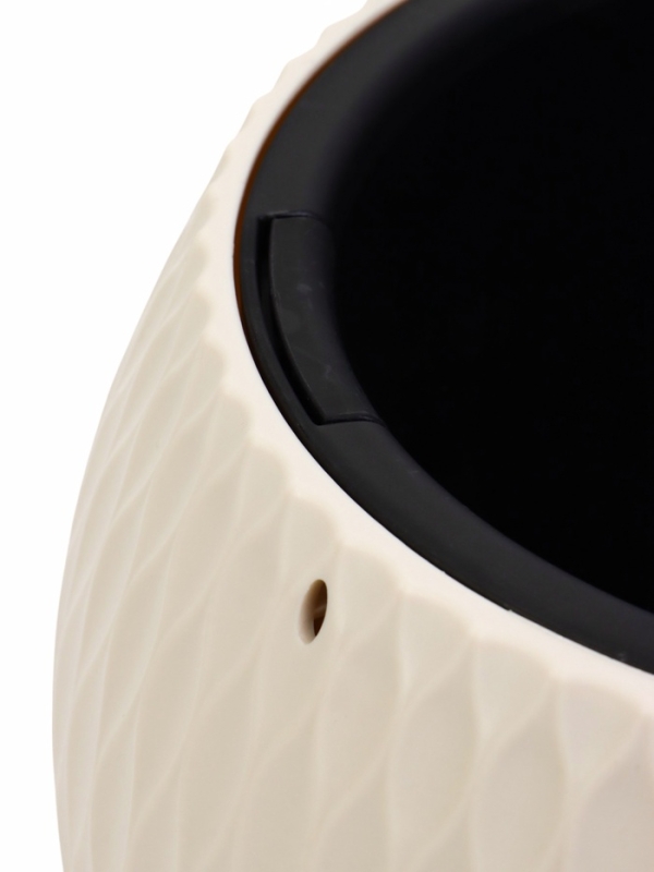 Кашпо "Жемчужина" 4л подвесное, бежевый